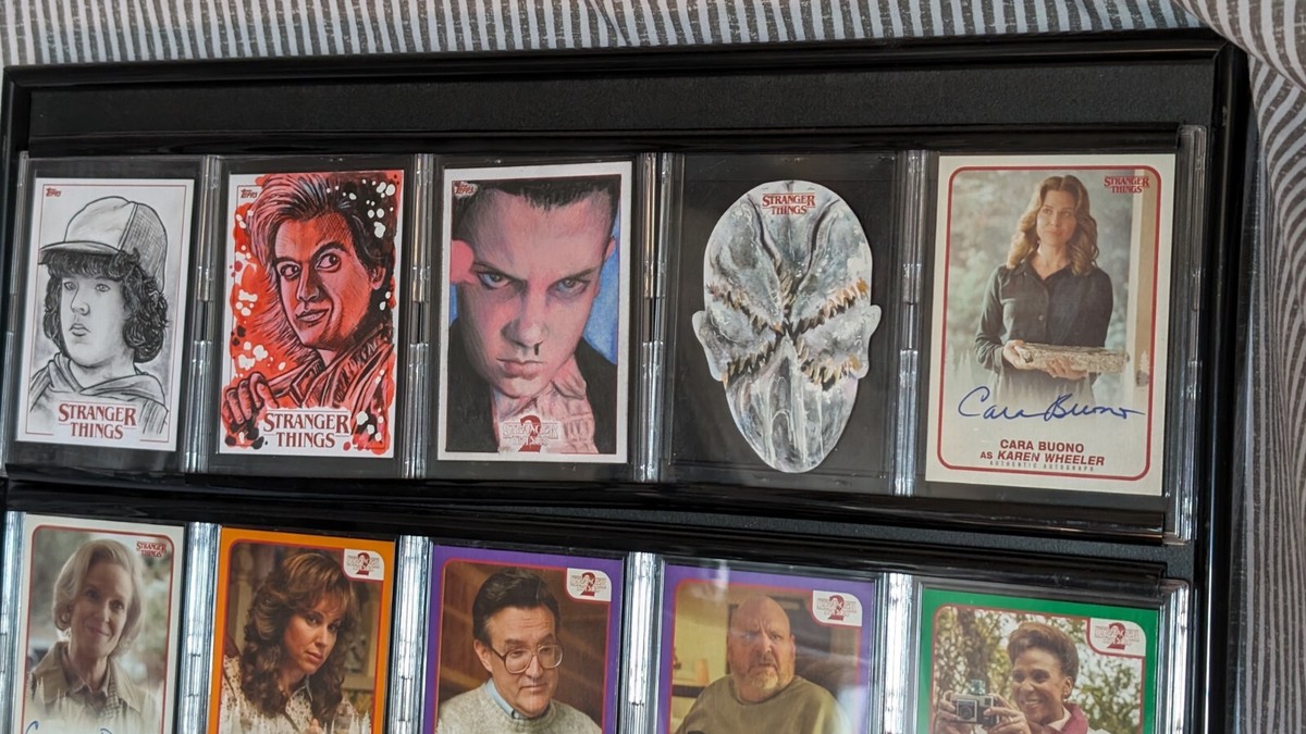 K-POP・アジア Topps STRANGER THINGS sketch card Stranger Things Topps Collectible Sketch Card and Autographs