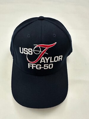 The Corps US Navy USS Taylor FFG 50 Logo Baseball Cap Hat One Size