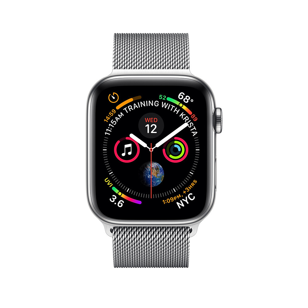 apple watch series 4 aluminum 44mm case with sport loop