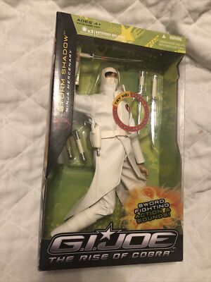 GI Joe Storm Shadow Rise Of Cobra 10 Inch Ninja Mercenary Battle