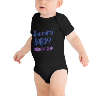 QUE MIRA BOBO Baby Bodysuit Messi