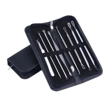 9 pcs/set blackhead remover tools for face skin care tools
