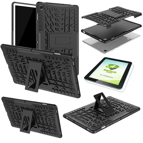 Für Samsung Galaxy Tab S5e 10.5 T720F Hybrid Etuis Schwarz Case Tasche + H9 Glas - Bild 2 von 3