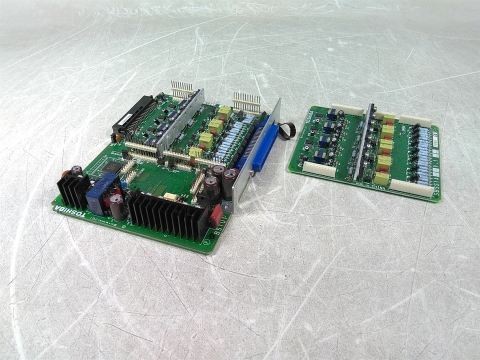 Toshiba BSTU1 Circuit Board with SBSS1A Daughter Board Defective AS-IS For Parts - Image 3 of 4