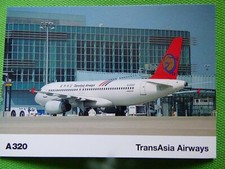 TRANSASIA AIRWAYS AIRBUS A 320 / CARTE EADS