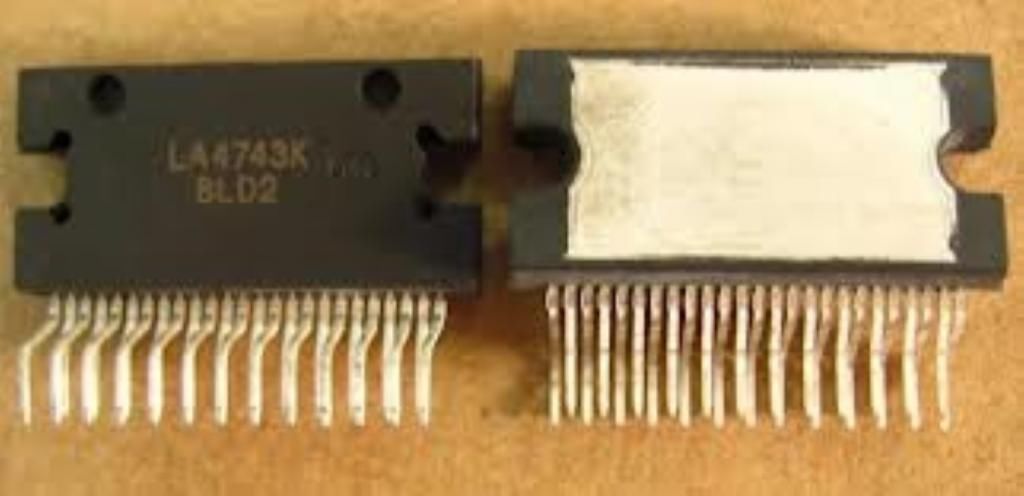 Circuit Intégré LA4743K / LA4743B / LA4743J - 1 Pièce Neuf