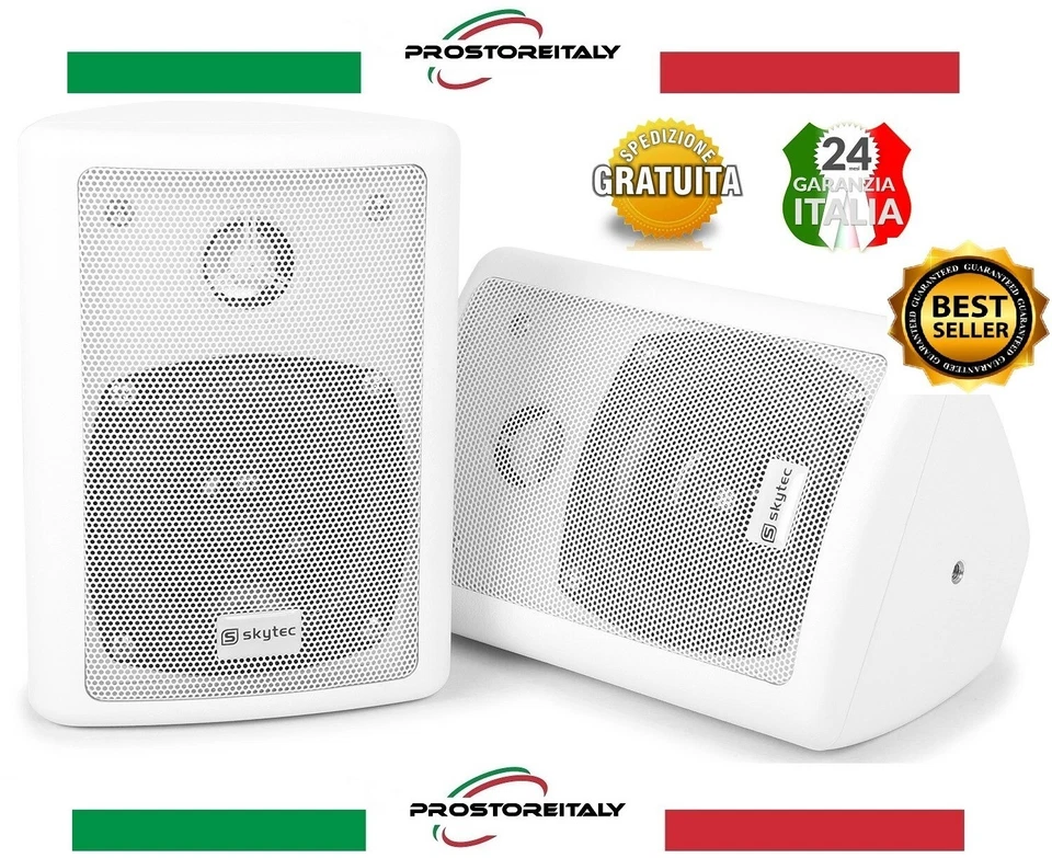 IMPIANTO AUDIO+5 DIFFUSORI+BLUETOOTH+RADIO FM+USB DISPLAY DIGITALE+50 METRI CAVO - Immagine 3 di 4