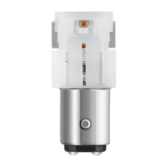 Éclairage LED Osram LEDriving BAY15D rouge haute performance pour automobile