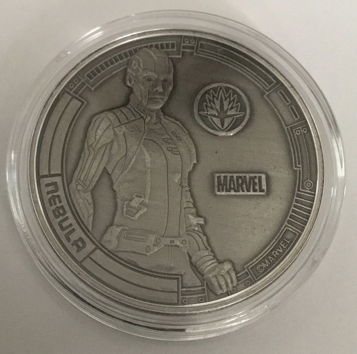 Marvel Comics Avengers Infinity War Nebula Guardians Of The Galaxy Coin  Medal | eBay