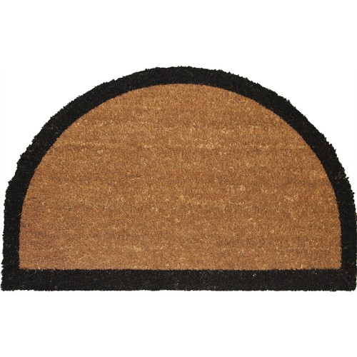 Bayliss Natural HALF ROUND SIMPLICITY DOOR MAT Coir Surface & PVC Back 45x70cm eBay