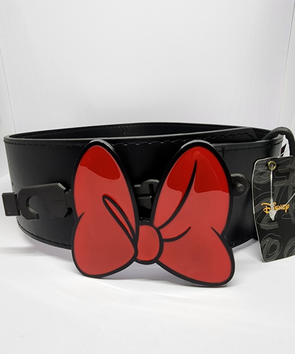 Minnie Mouse Buckle Down Belt Size XS NEW | eBay