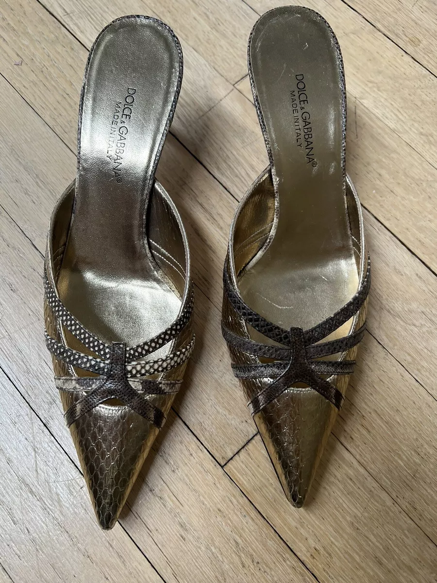 dolce gabbana heels 38