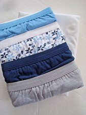 Ladies Hanes Hi Cut Briefs Box of 5 Ultra Soft No Ride Up Size 8 XL