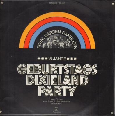 Royal Garden Ramblers Geburtstag Dixieland Party NEAR MINT Private Vinyl LP