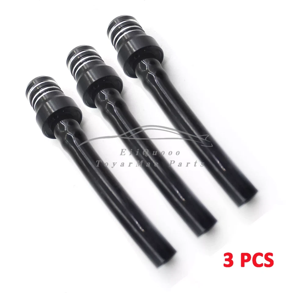3pc Motorcycle Gas CAP VENT Tank Fuel Air Breather Valve Hose Tube Dirt Bike ATV - Image 2 of 4
