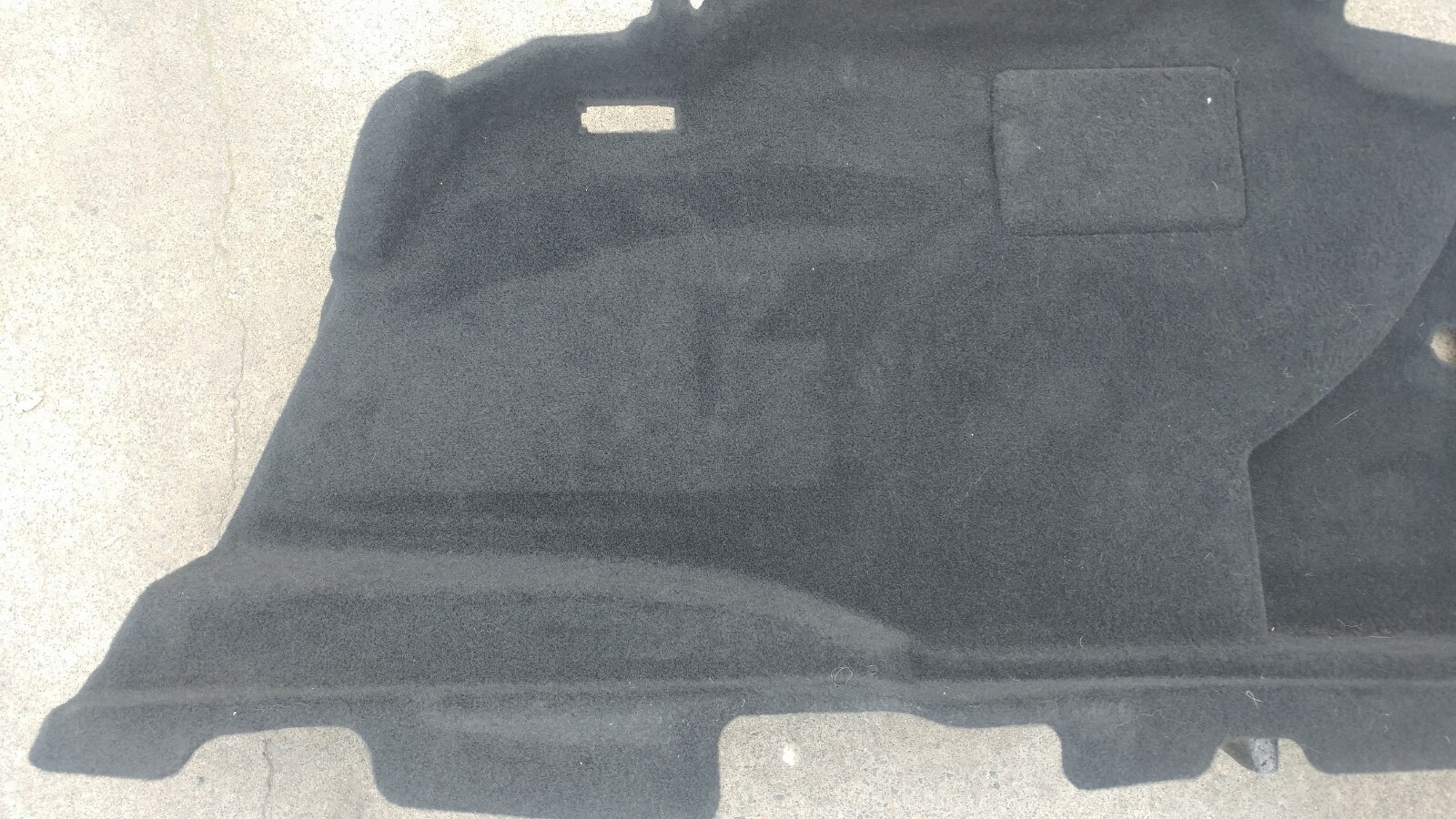 2015 Maserati Ghibli  Rear Trunk Right Side Trim Cover Carpet 6700248390 OEM