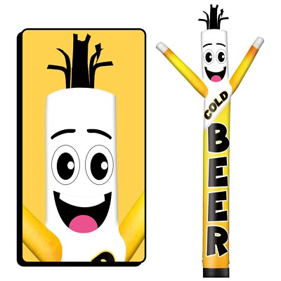 Inflatable Tube Man Cold Beer for Outdoor Decoration Advertising Promotion-Food.