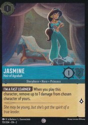 Jasmine Heir of Agrabah 151/204 Rise of the Floodborn Foil