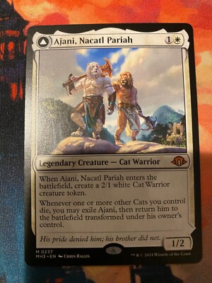 MTG Modern Horizons 3 Ajani Nacatl Pariah | eBay