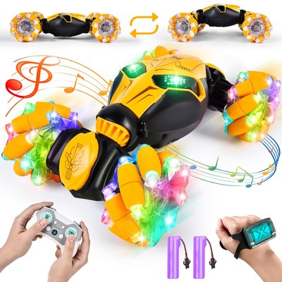 Ferngesteuertes Auto RC Offroad Twist Stunt Car 4WD 2.4GHz Gestensensor Drift...