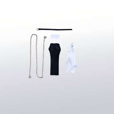 C011-EX01 1/12 Female Nun Clothing Phantom Suit Model For 6'' Action Figure Body