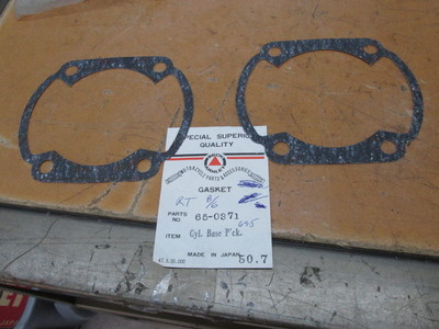 Special Superior Quality Beck Arnley Cylinder Base Gasket Yamaha RT 65-0371 QTY2