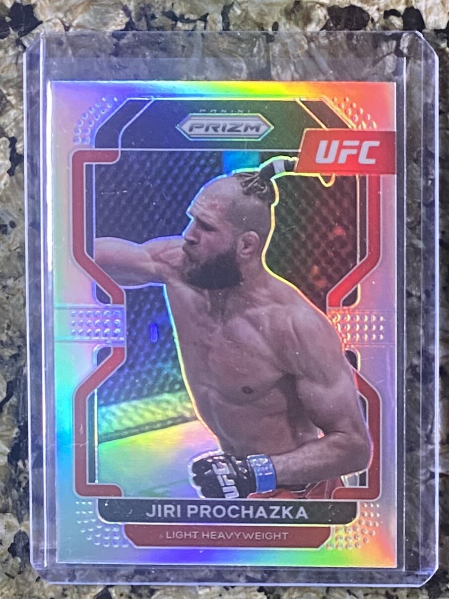2022 Panini UFC Silver  Prizm Jiri Prochazka # 185