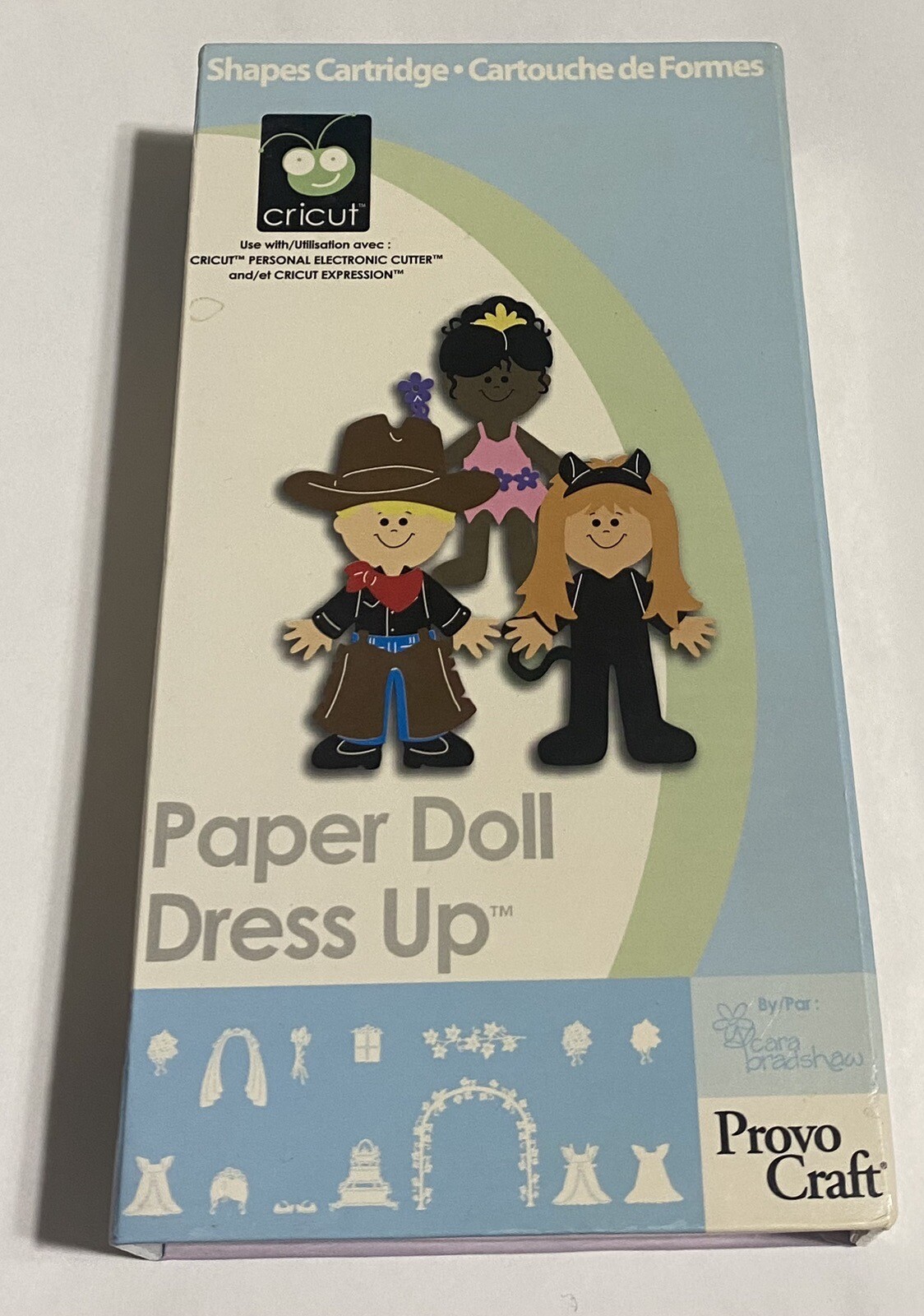 ⭐️⭐️Cricut Cartridge - PAPER DOLL DRESS UP - Complete (Link Status Unknown)