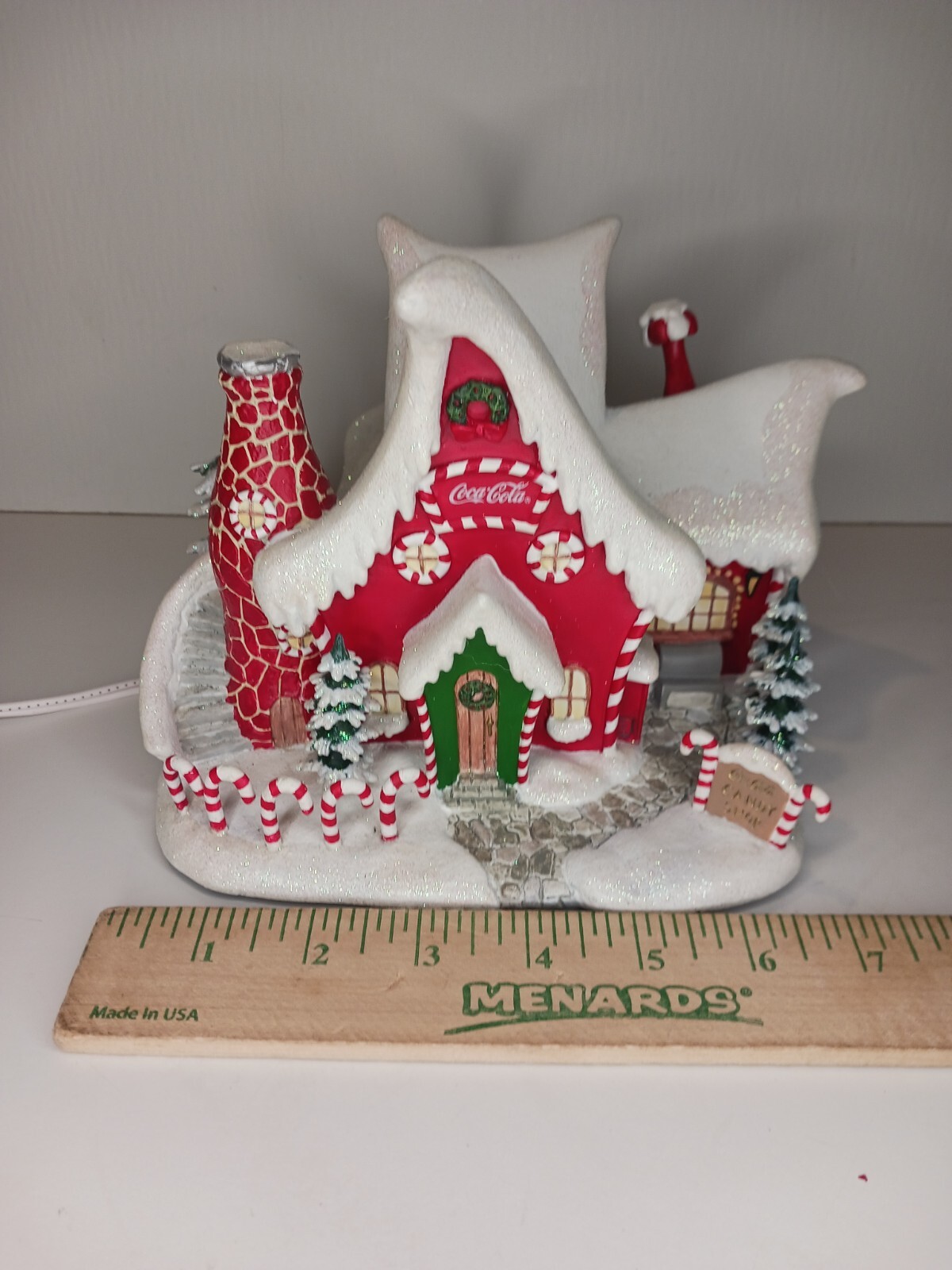 Hawthorne Village Coca Cola Polar Bear Village Collection Candy Shop