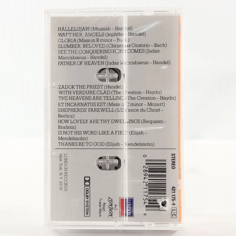 Weekend Classics: Hallelujah! - Famous Airs & Choruses Cassette Tape New DRILLED Foto 2 de 4