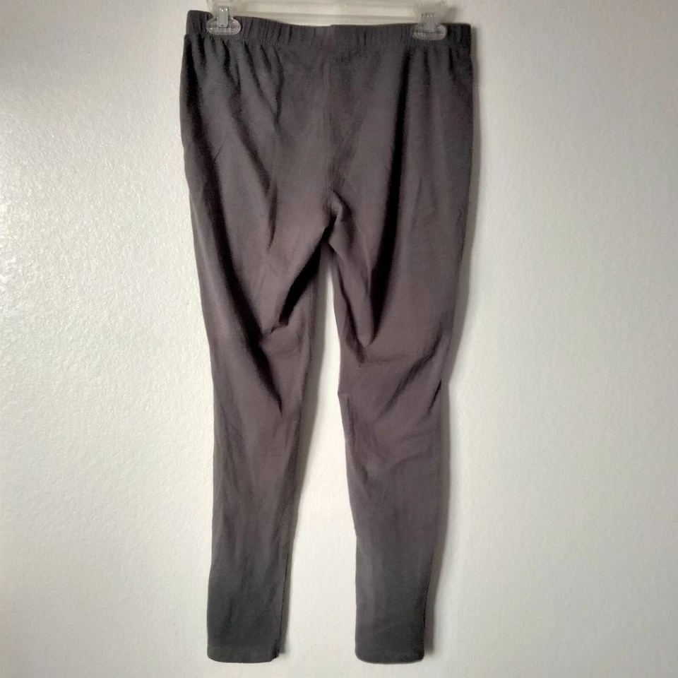 Leggings para mujer Faded Glory talla M gris cintura elástica elásticos informales tejidos Foto 3 de 4