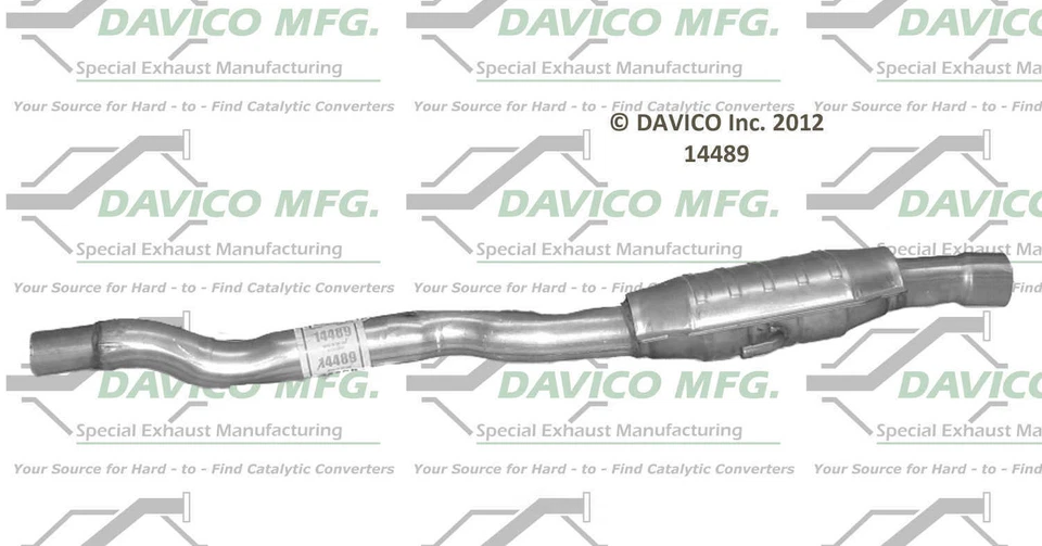 Catalytic Converter-Exact-Fit Davico 14489 - Image 3 of 3