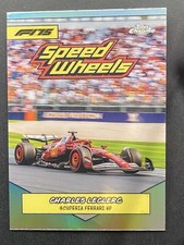 2025 Topps Chrome Formula 1 F1 Charles Leclerc Speed Wheels Refractor 75-SF B