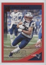 2018 Panini Donruss Press Proof Red Chris Hogan #70 0x1