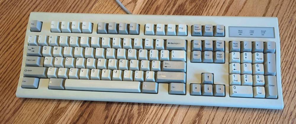 VTG Chicony E8HKB-2313 5-Pin Mechanical Keyboard Untested