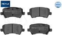 Meyle 0252449617 Bremsbelagsatz FüR Scheibenbremse Bremsbelagsatz