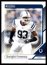 Dwight Freeney 2024 Donruss #87 Colts NFL READ FREE SHIPPING AutographDen