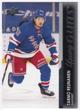 2021-22 Upper Deck Series 1 Young Guns TARMO REUNANEN #207 New York UD RC Rookie
