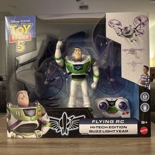 Disney Pixar Toy Story 5 Flying RC Hi-Tech Edition Buzz Lightyear Mattel Sealed