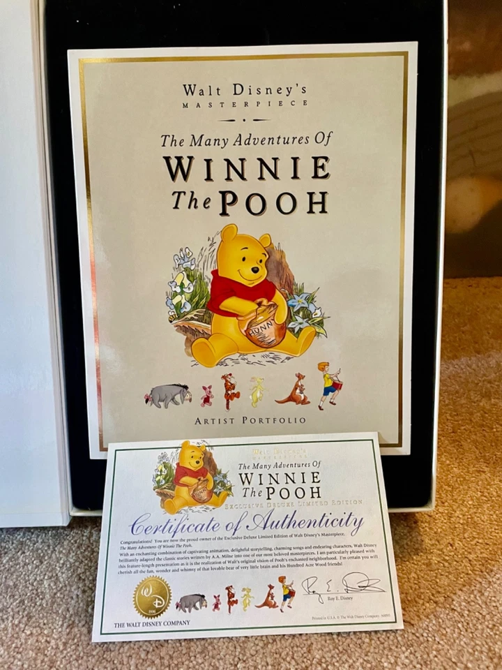 Disney The Many Adventures of Winnie the Pooh Exclusive Masterpiece Deluxe VHS - Image 2 of 4