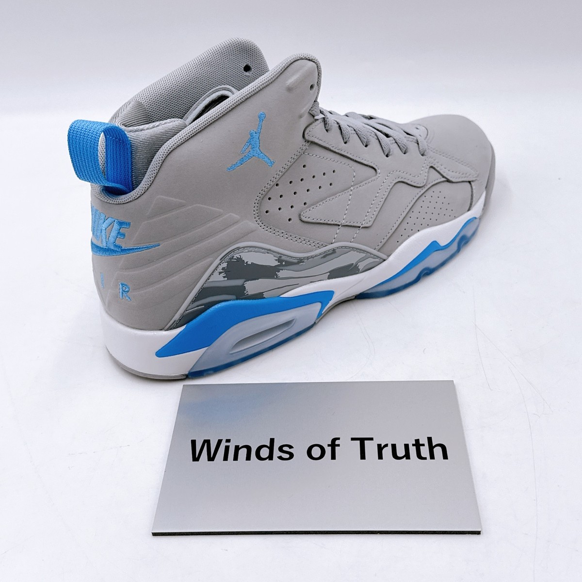 NIKE Jumpman MVP DZ4475-003 Grey/White/University Blue Men's Size