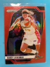 Nancy Lieberman – 2024 Prizm WNBA #139 Red parallel /299 (Mercury)
