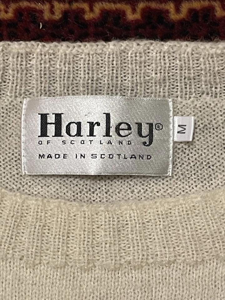 Harley of Scotland “Voe True” Shetland Sweater — medium (M)  - Image 2 of 4