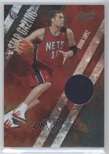 2009-10 Absolute Memorabilia Star Gazing Materials 95/100 Brook Lopez #34 0j6