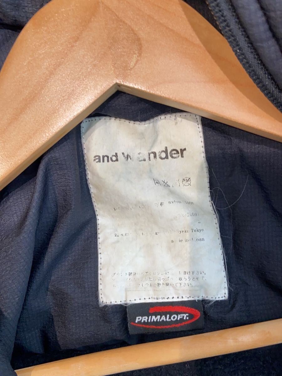 ALTRA e Wander altro giacca in pile nylon BLK tinta unita usata