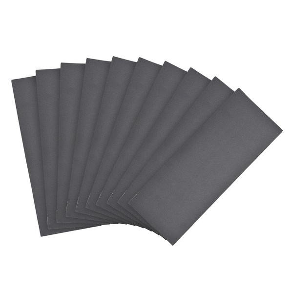 10X Schleifpapier Nass + Trocken Schleifpapier 600 KöRnung Perfekt Zum Schleifen-image