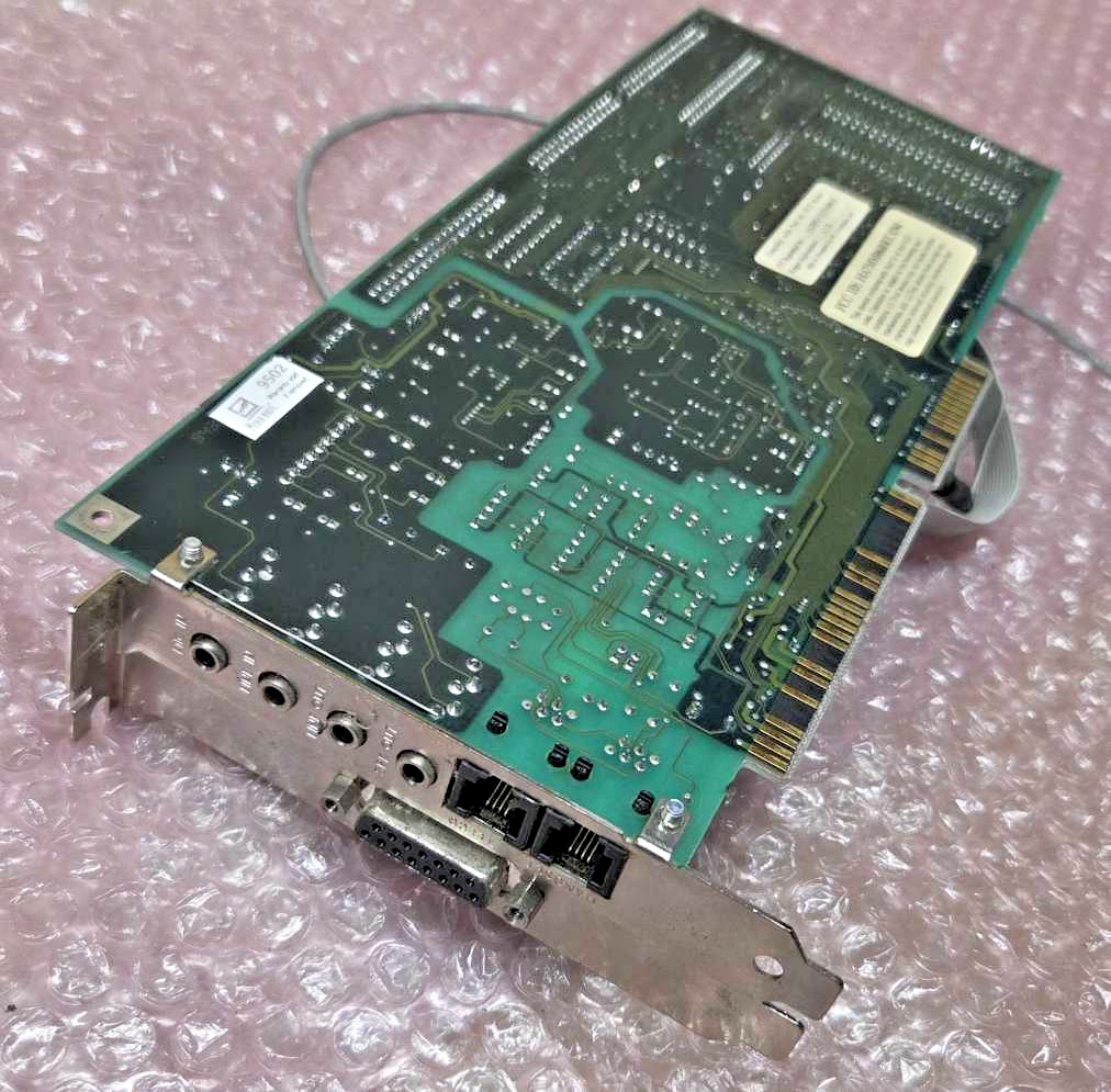 IPC Media Magic Roadrunner ISA sound card/modem/game port, 4 CD