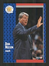 1991-92 Fleer #70 Don Nelson Golden State Warriors 44009