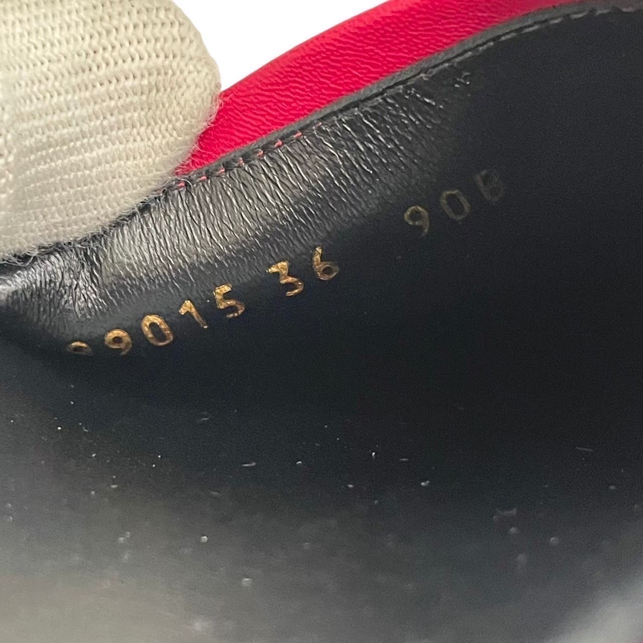 GUCCI 499015 Shoes Sandals Loafers Shoes GHorsebit Velor Pink [Size 36 (approx. thumbnail 9