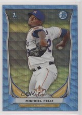 2014 Bowman Prospects Chrome Blue Wave Refractor Michael Feliz #BCP45 0w8